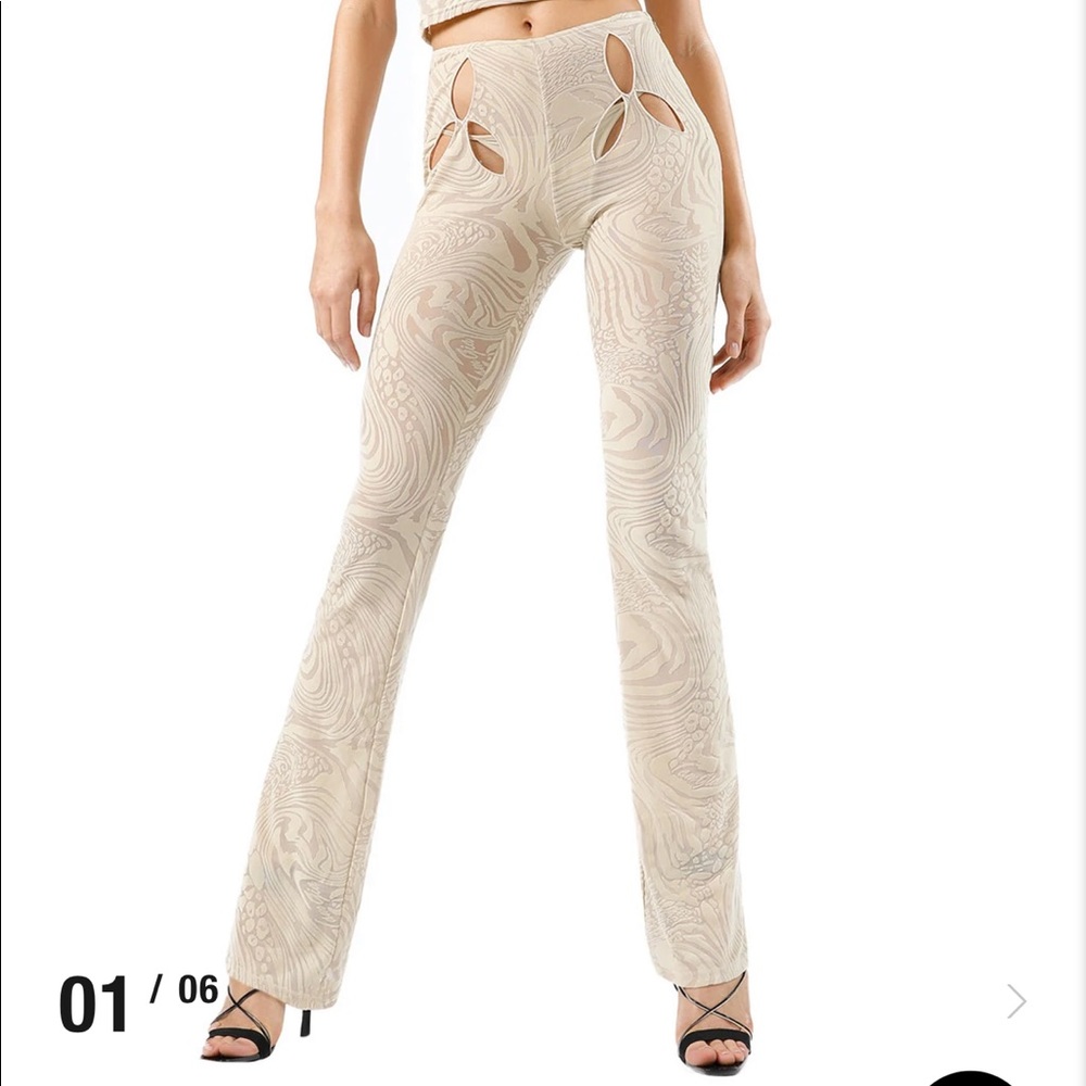 NWT I.AM.GIA Amina pants in cream (small)